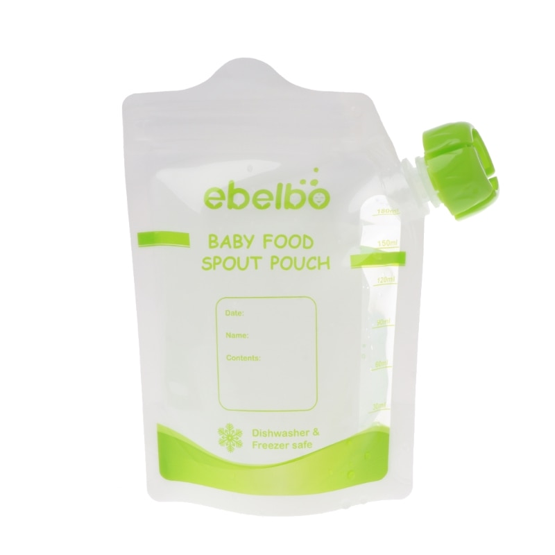 Baby Food Pouch Spoons with Lids (10pcs) Baby Food Pouch Spoons with Lids (10pcs)
