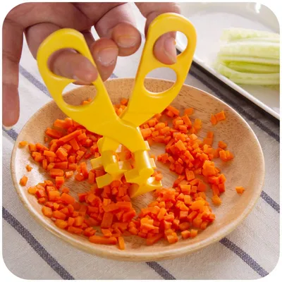 Baby Food Scissors Food-Grade Tool Baby Food Scissors Food-Grade Tool