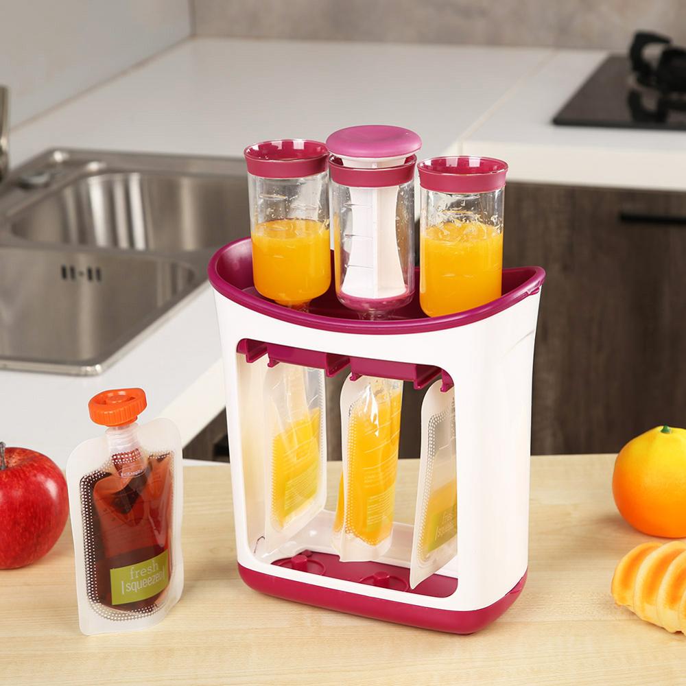 Baby Food Squeezer with Food Pouches Baby Food Squeezer with Food Pouches