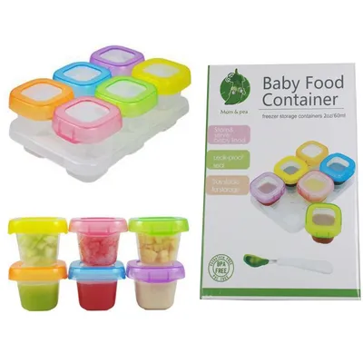 Baby Food Storage Containers