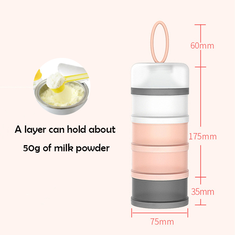 Baby Formula Container 4 Layers Baby Formula Container 4 Layers