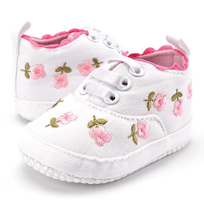 Baby Girl Shoes Floral Booties Baby Girl Shoes Floral Booties