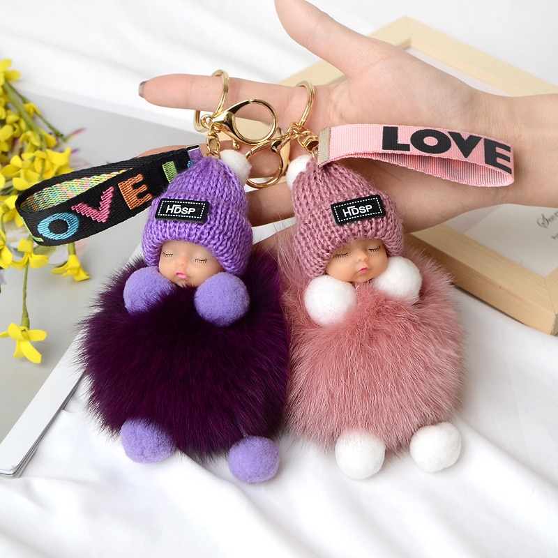Baby Keychain Cute Charming Decor