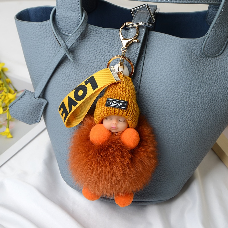 Baby Keychain Cute Charming Decor