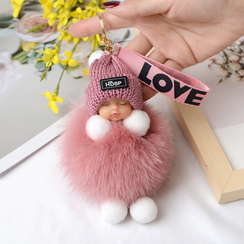 Baby Keychain Cute Charming Decor