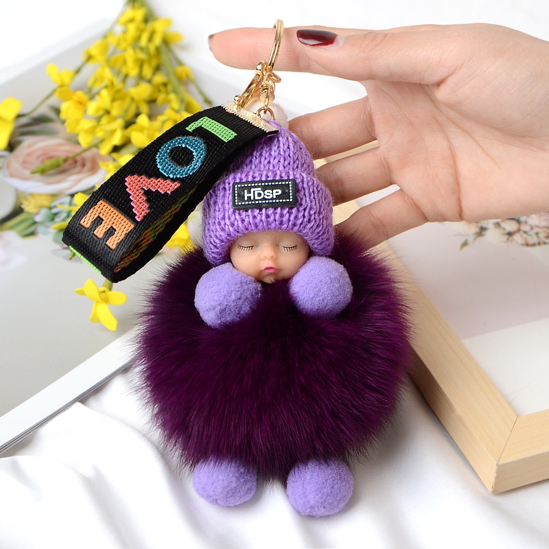 Baby Keychain Cute Charming Decor