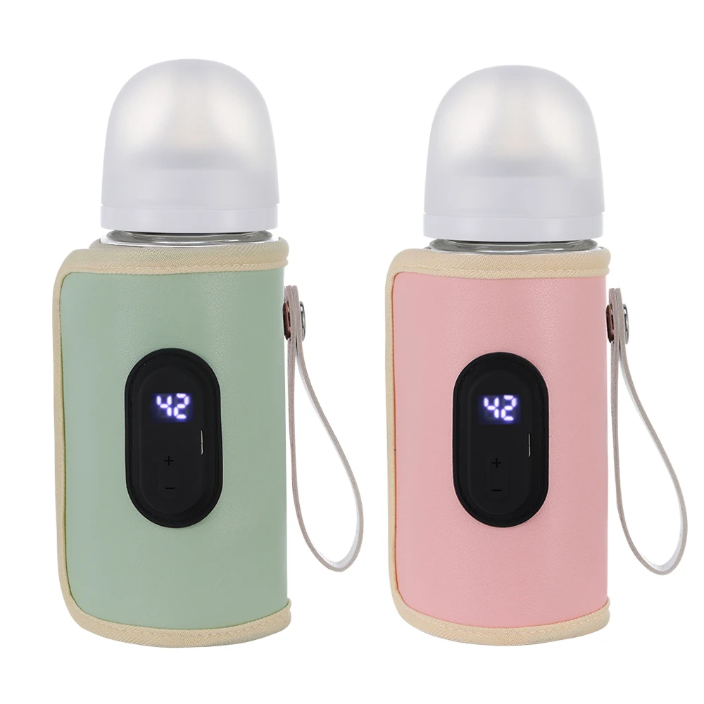 Baby Milk Warmer Baby Nursing Bottle Heater, Portable USB Bottle Warmer for Car, Outdoor Travel Accessories Outdoor