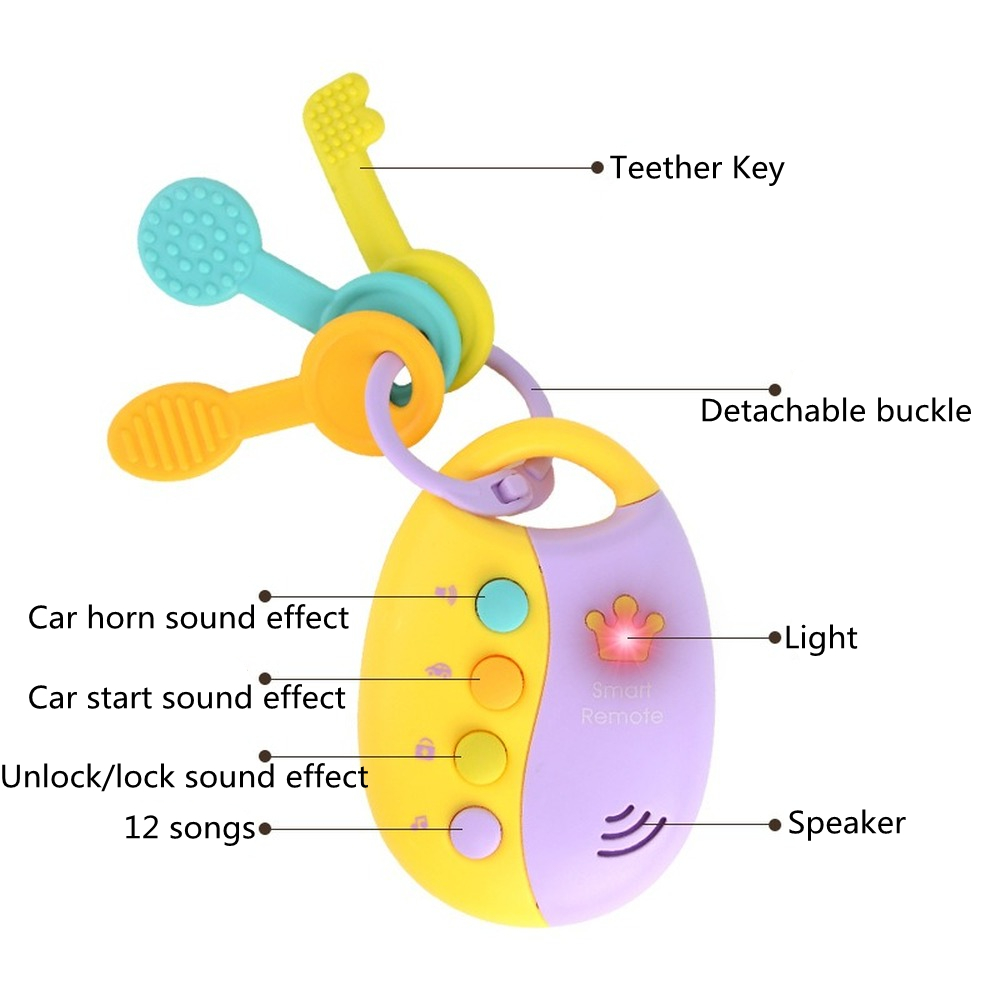 Baby Musical Car Key Toy