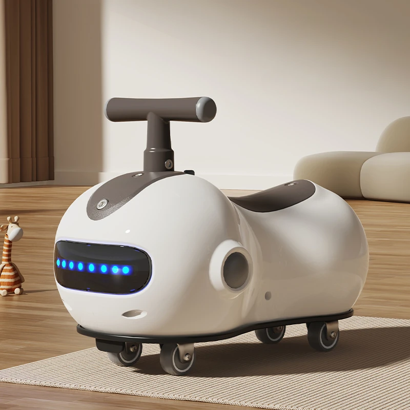 Baby Peanut Twist Car Infant Scooter Walker with Sound Light Silent Wheel Outdoor Ride on Toy Car Balance Training Baby Peanut Twist Car Infant Scooter Walker with Sound Light Silent Wheel Outdoor Ride on Toy Car Balance Training