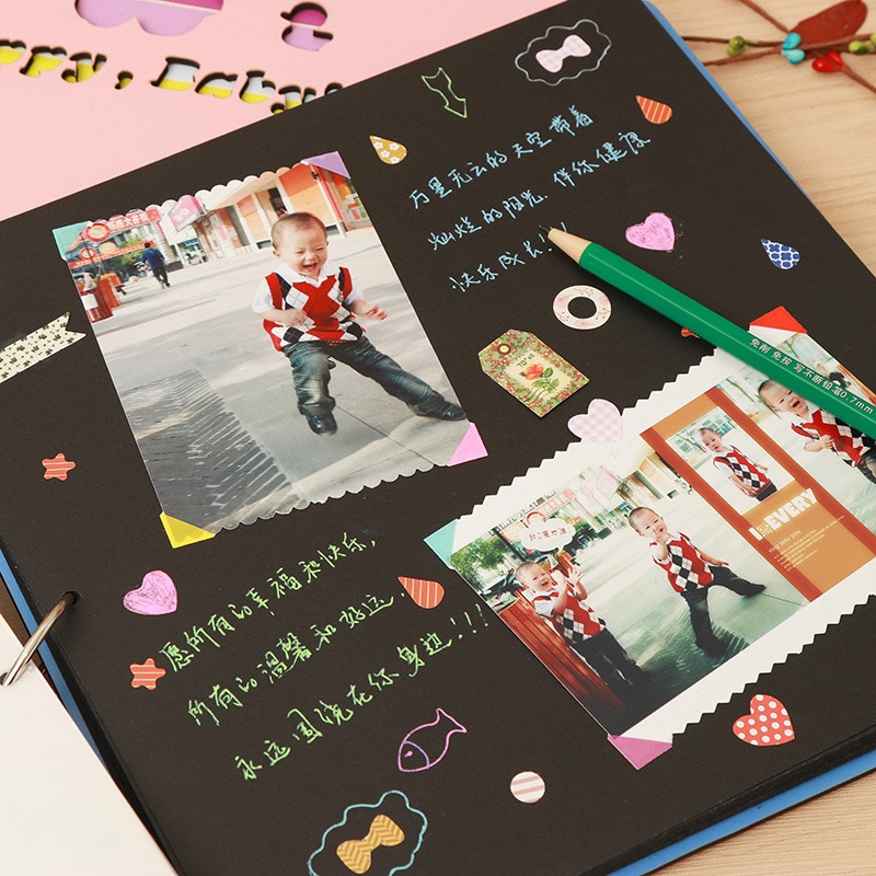 Baby Photo Album Scrapbook Kit Baby Photo Album Scrapbook Kit