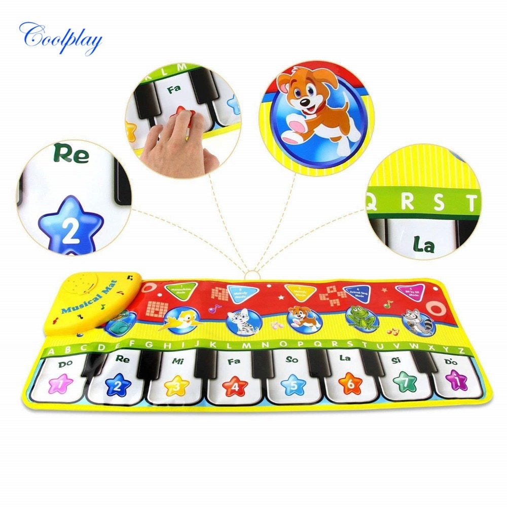Baby Piano Mat Interactive Musical Toy Baby Piano Mat Interactive Musical Toy