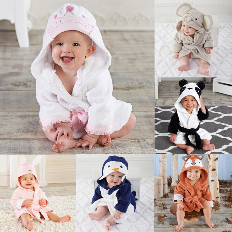 Baby Robe Animal Design with Hoodie Baby Robe Animal Design with Hoodie