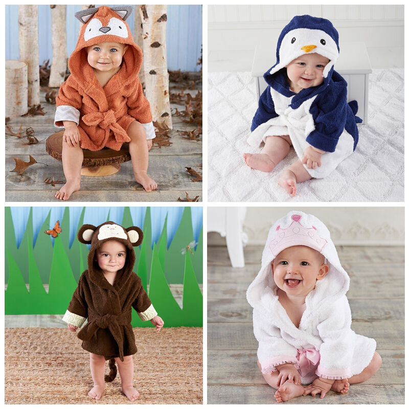Baby Robe Animal Design with Hoodie Baby Robe Animal Design with Hoodie