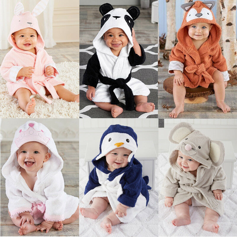 Baby Robe Animal Design with Hoodie Baby Robe Animal Design with Hoodie