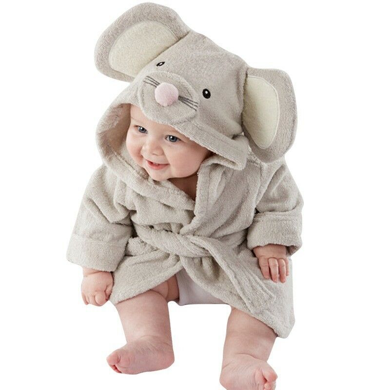 Baby Robe Animal Design with Hoodie Baby Robe Animal Design with Hoodie