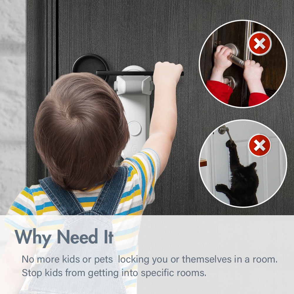 Baby Safe Door Lever Lock