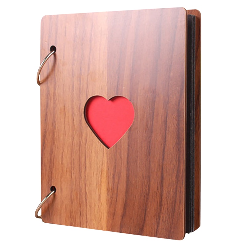 Baby Scrapbook Album Wooden Cover Baby Scrapbook Album Wooden Cover