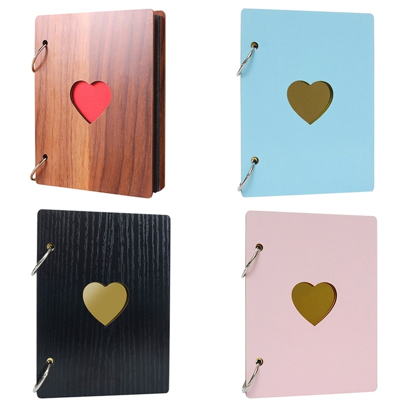Baby Scrapbook Album Wooden Cover Baby Scrapbook Album Wooden Cover