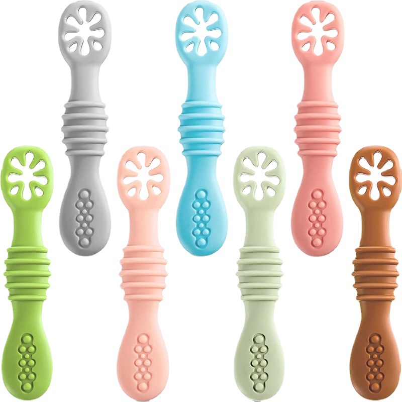 Baby Self Feeding Weaning Spoon (2 pcs) Baby Self Feeding Weaning Spoon (2 pcs)