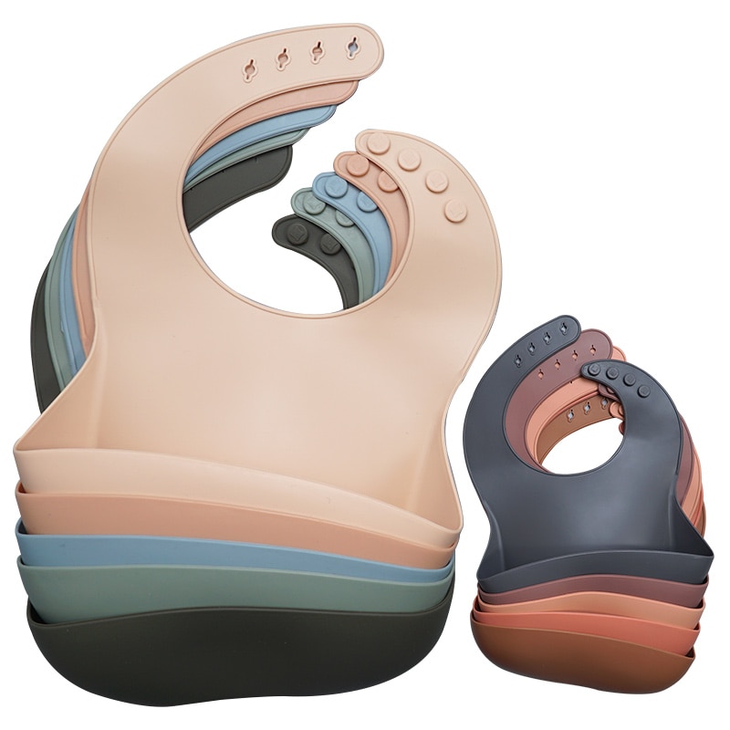 Baby Silicone Bib Feeding Bib Baby Silicone Bib Feeding Bib