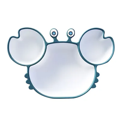 Baby Silicone Bowl with Crab Design