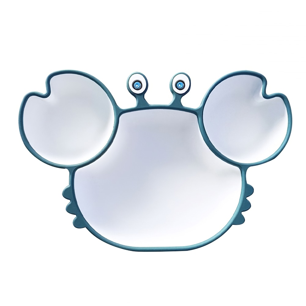 Baby Silicone Bowl with Crab Design Baby Silicone Bowl with Crab Design