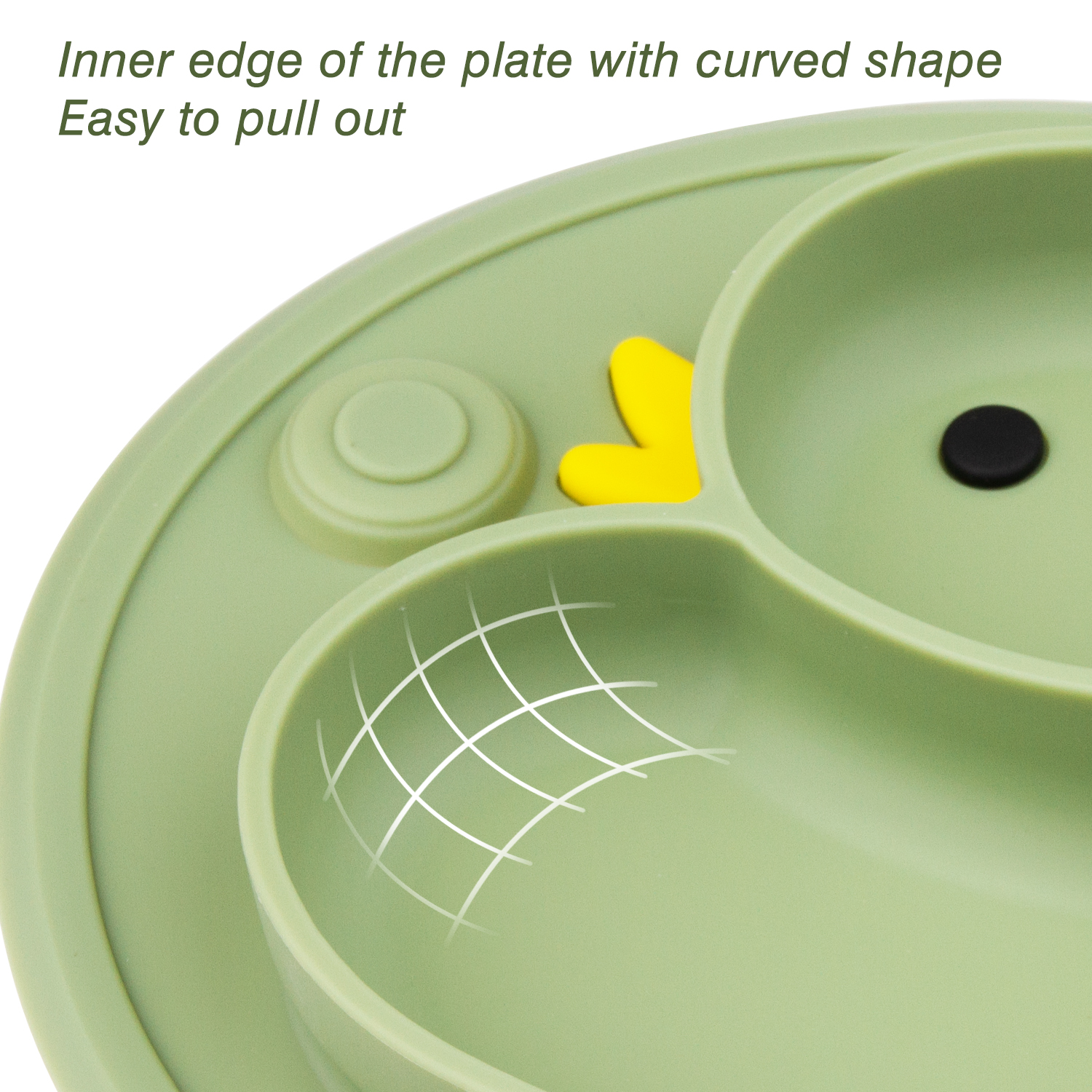 Baby Silicone Suction Duck Plate Baby Silicone Suction Duck Plate