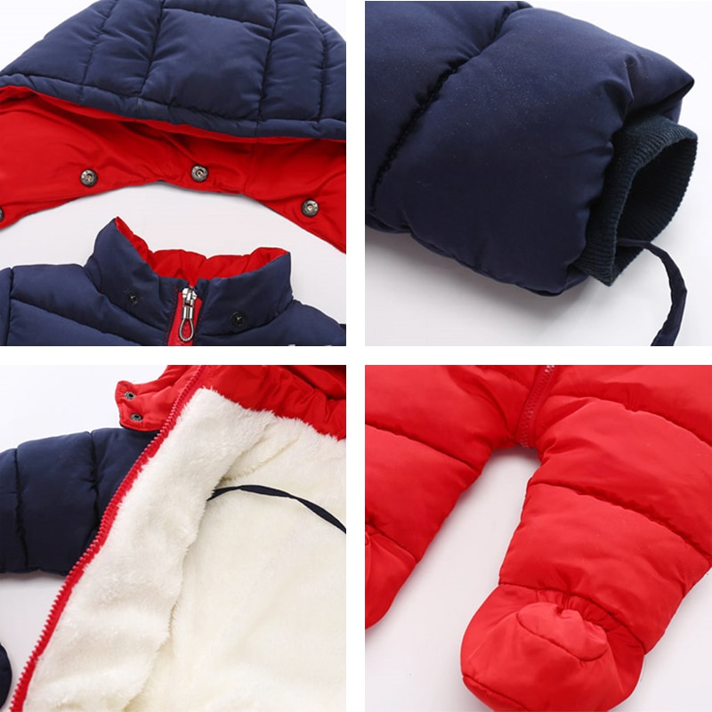 Baby Snowsuit Warm Winterwear Baby Snowsuit Warm Winterwear