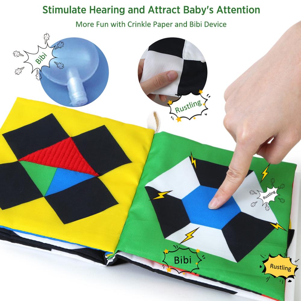 Baby Soft Book Educational Cloth Book Baby Soft Book Educational Cloth Book