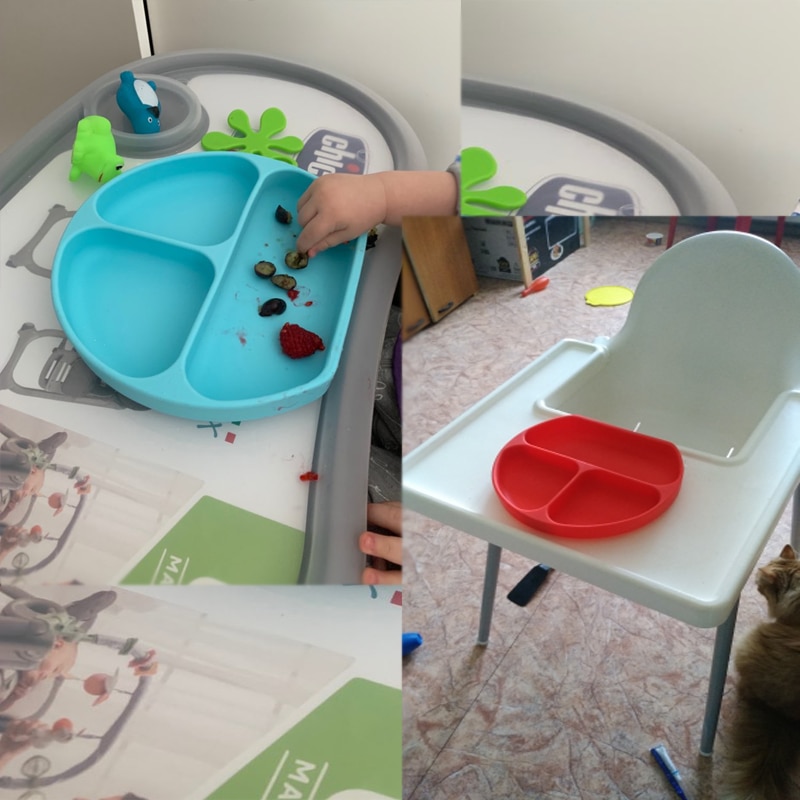 Baby Suction Plate Portion Plate Baby Suction Plate Portion Plate