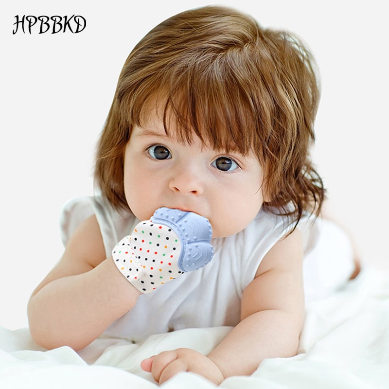 Baby Teething Mitten Silicone Glove Baby Teething Mitten Silicone Glove