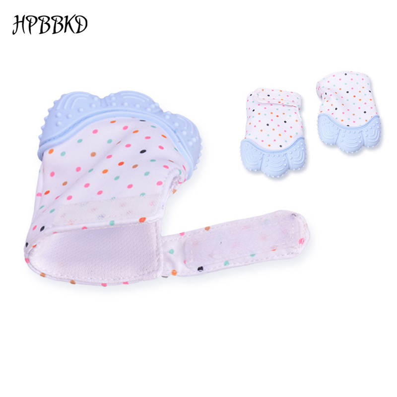 Baby Teething Mitten Silicone Glove Baby Teething Mitten Silicone Glove