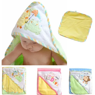 Baby Towel and Washcloth Set Baby Towel and Washcloth Set