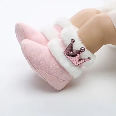 Baby Winter Boots Mid-Calf with Fur Baby Winter Boots Mid-Calf with Fur