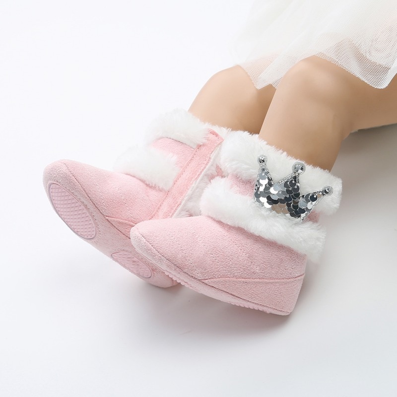 Baby Winter Boots Mid-Calf with Fur Baby Winter Boots Mid-Calf with Fur