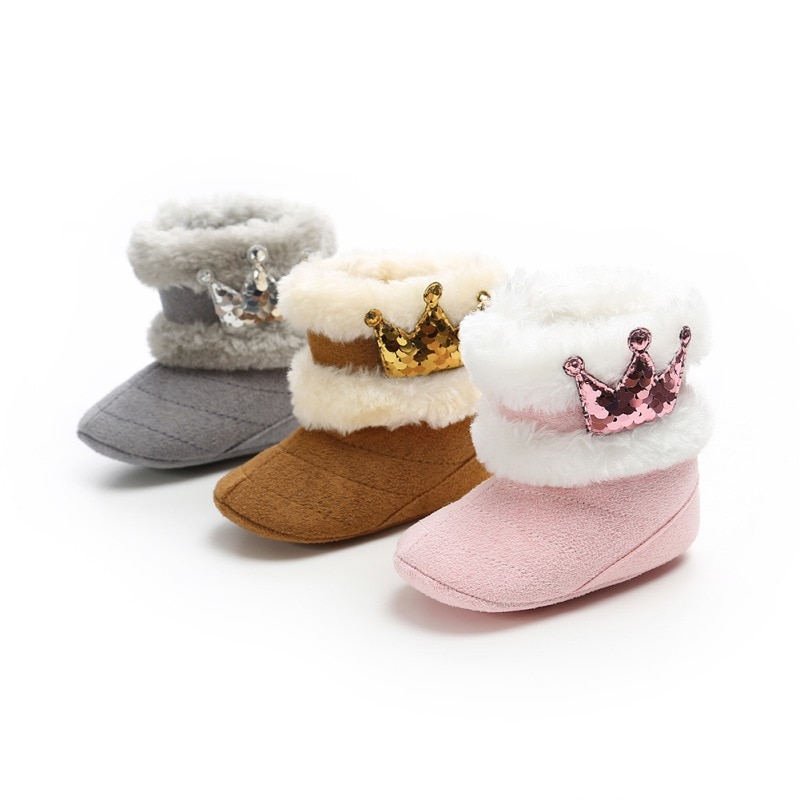 Baby Winter Boots Mid-Calf with Fur Baby Winter Boots Mid-Calf with Fur