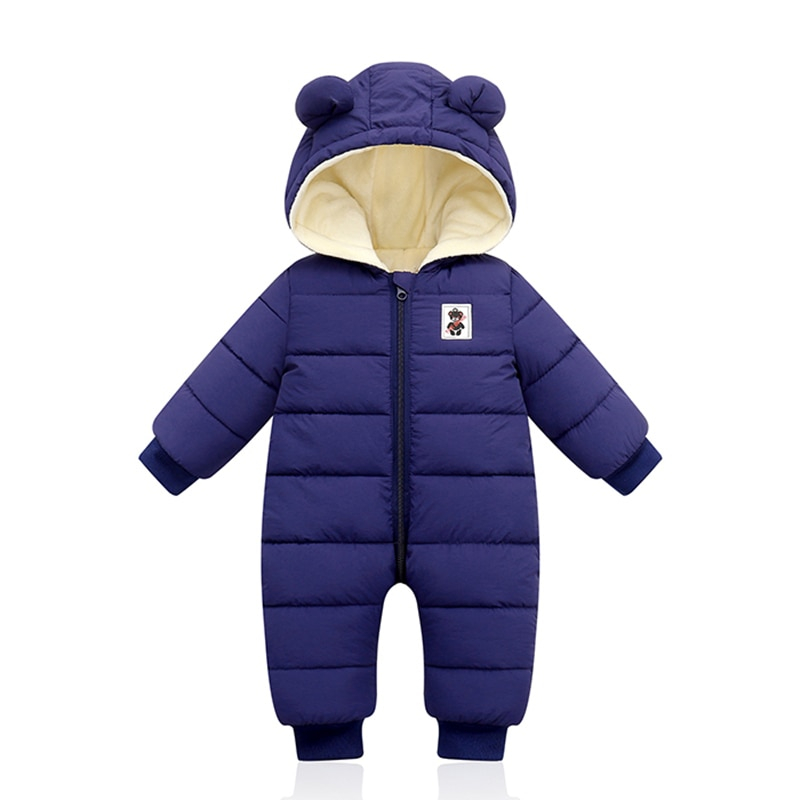 Baby Winter Snowsuit Hooded Jumpsuit Baby Winter Snowsuit Hooded Jumpsuit
