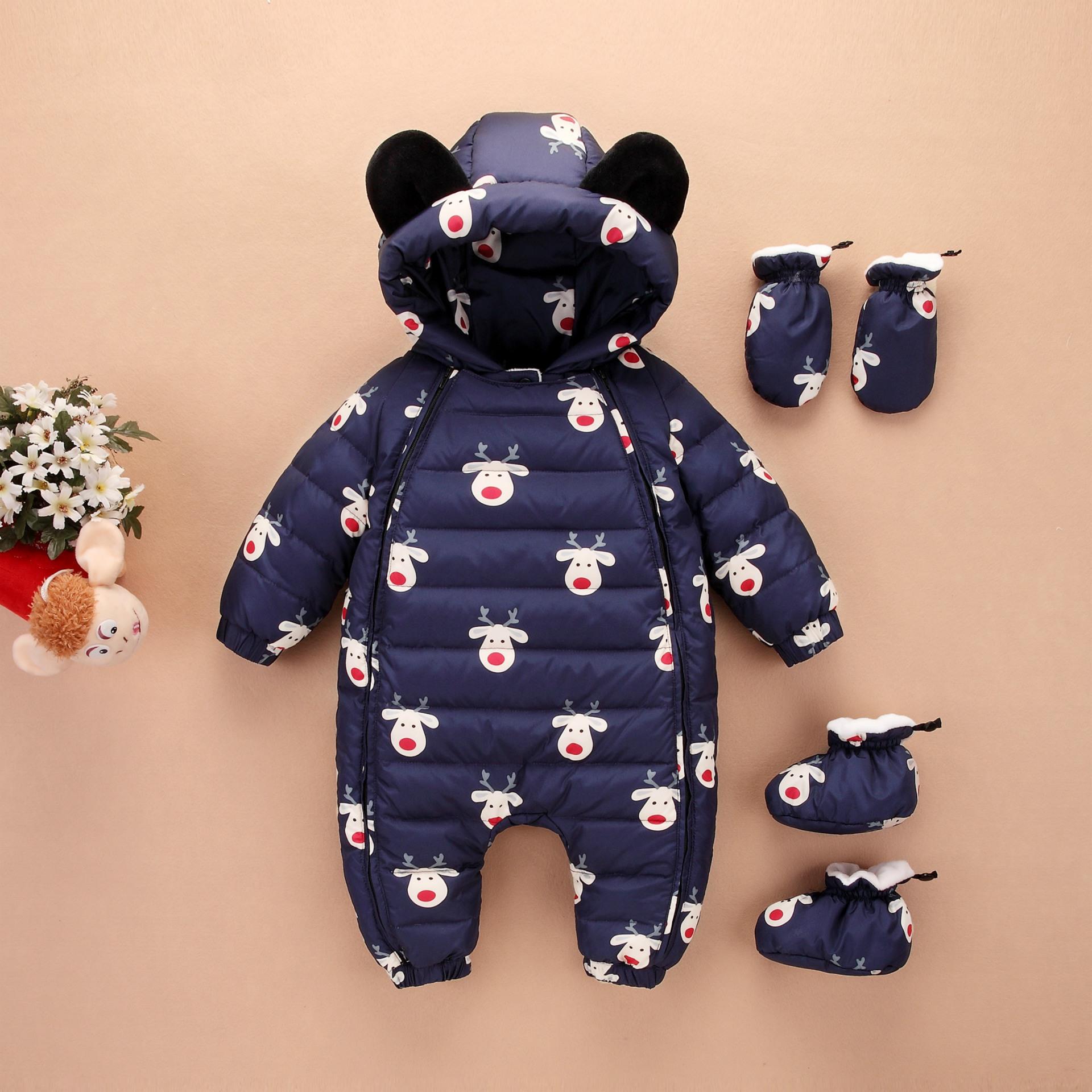 Baby Winter Suit Hooded Overall Baby Winter Suit Hooded Overall