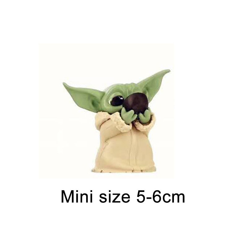 Baby Yoda Action Figure Collector's Item (set of 5)