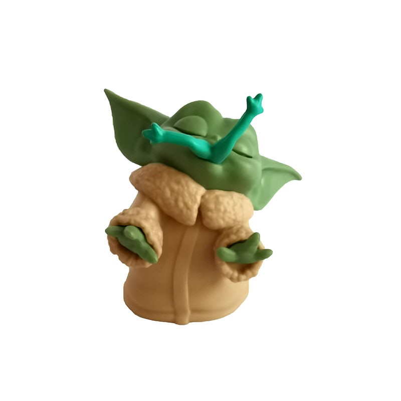 Baby Yoda Action Figure Collector's Item (set of 5)