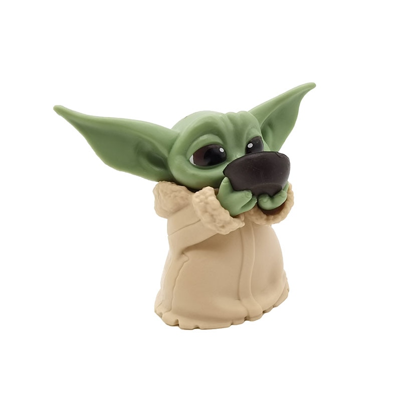 Baby Yoda Action Figure Collector's Item (set of 5)