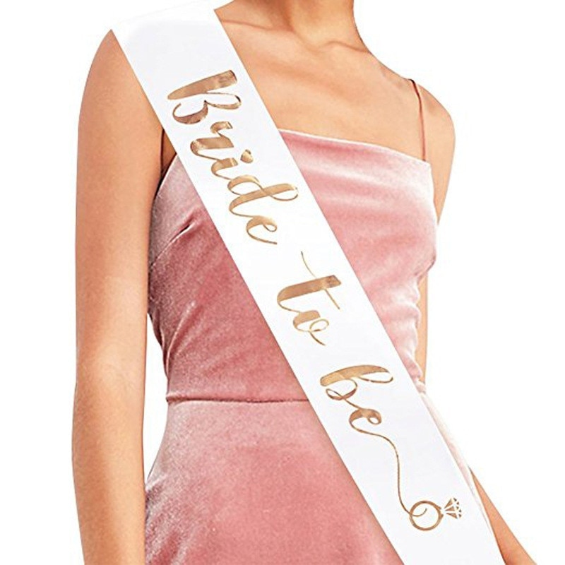 Bachelorette Party Bride To Be Sash