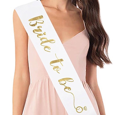 Bachelorette Party Bride To Be Sash