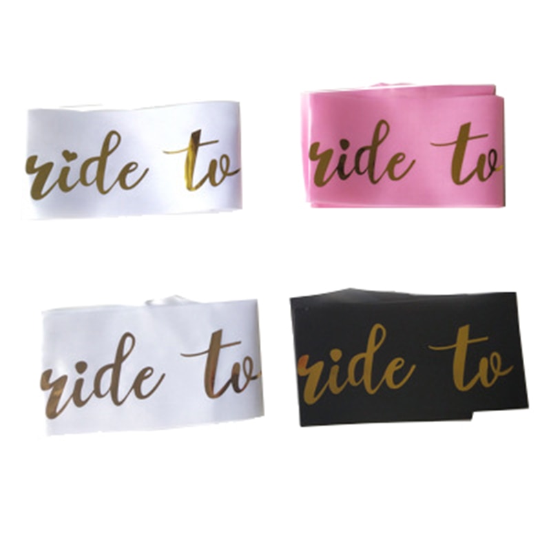 Bachelorette Party Bride To Be Sash