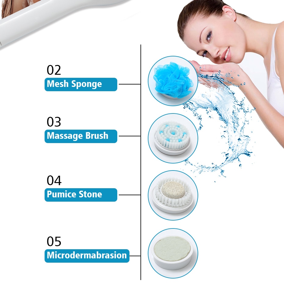 Back Brush for Shower 5-in-1 Device Back Brush for Shower 5-in-1 Device