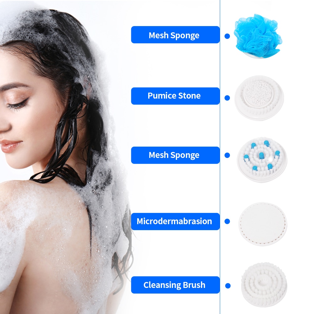 Back Brush for Shower 5-in-1 Device Back Brush for Shower 5-in-1 Device