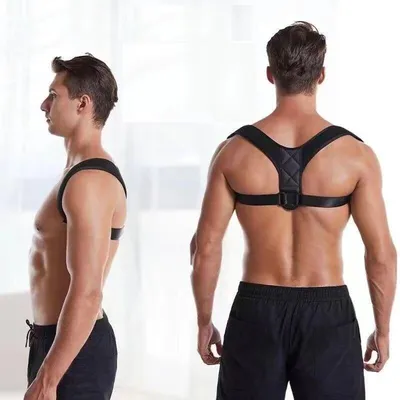 Back Posture Correction Belt Hunchback Prevention Correction of Sitting Posture Unisex Breathable Body Shaping Back Posture Correction Belt Hunchback Prevention Correction of Sitting Posture Unisex Breathable Body Shaping