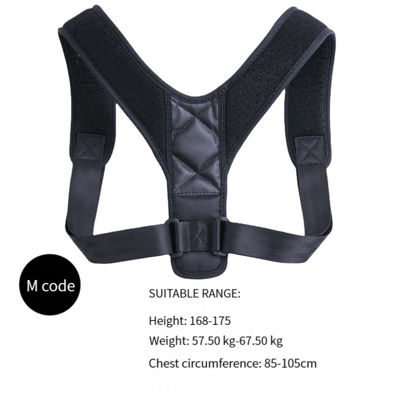 Back Posture Correction Belt Hunchback Prevention Correction of Sitting Posture Unisex Breathable Body Shaping Back Posture Correction Belt Hunchback Prevention Correction of Sitting Posture Unisex Breathable Body Shaping