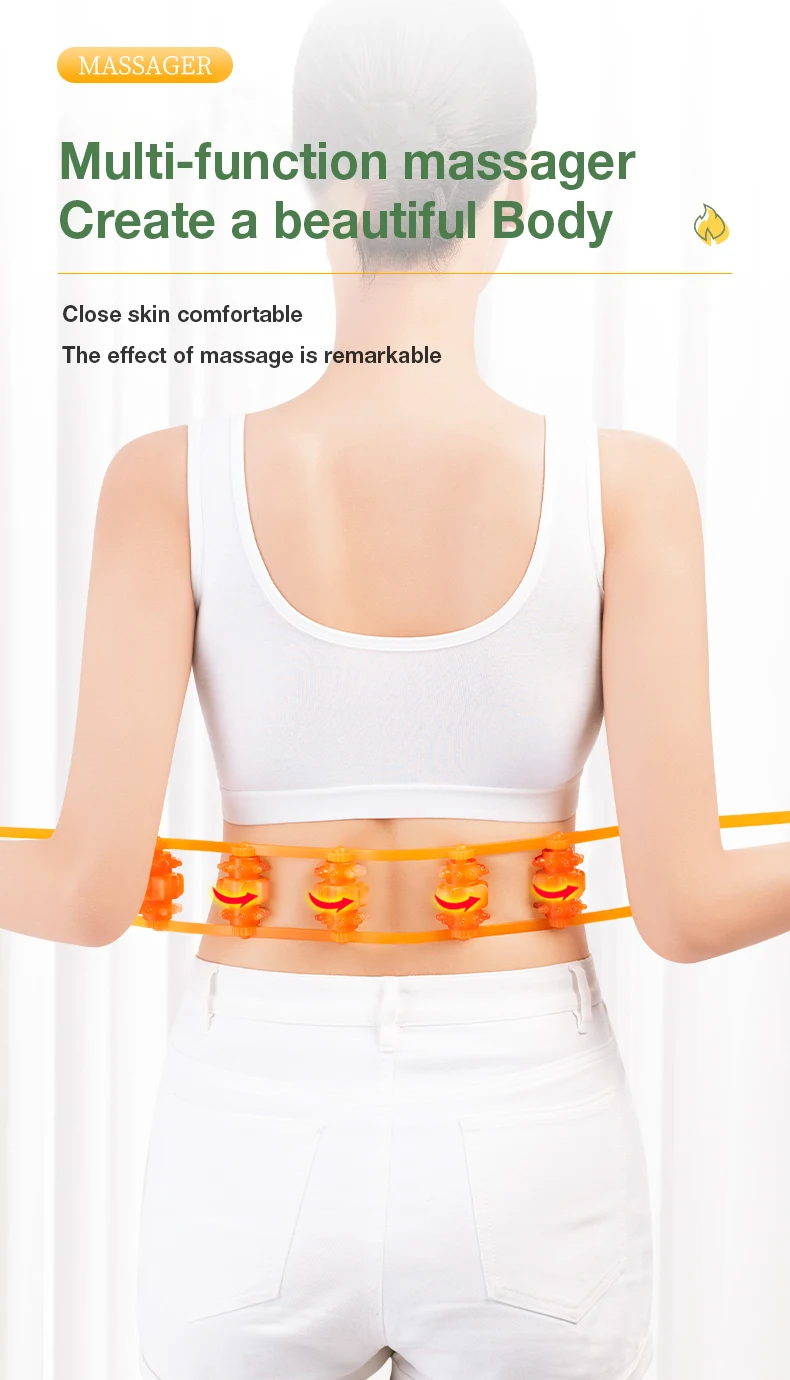 Back Shoulder Neck Muscle Massager Meridian Massage Tool Cellulite Foot Body Massager Fitness Physiotherapy Massage