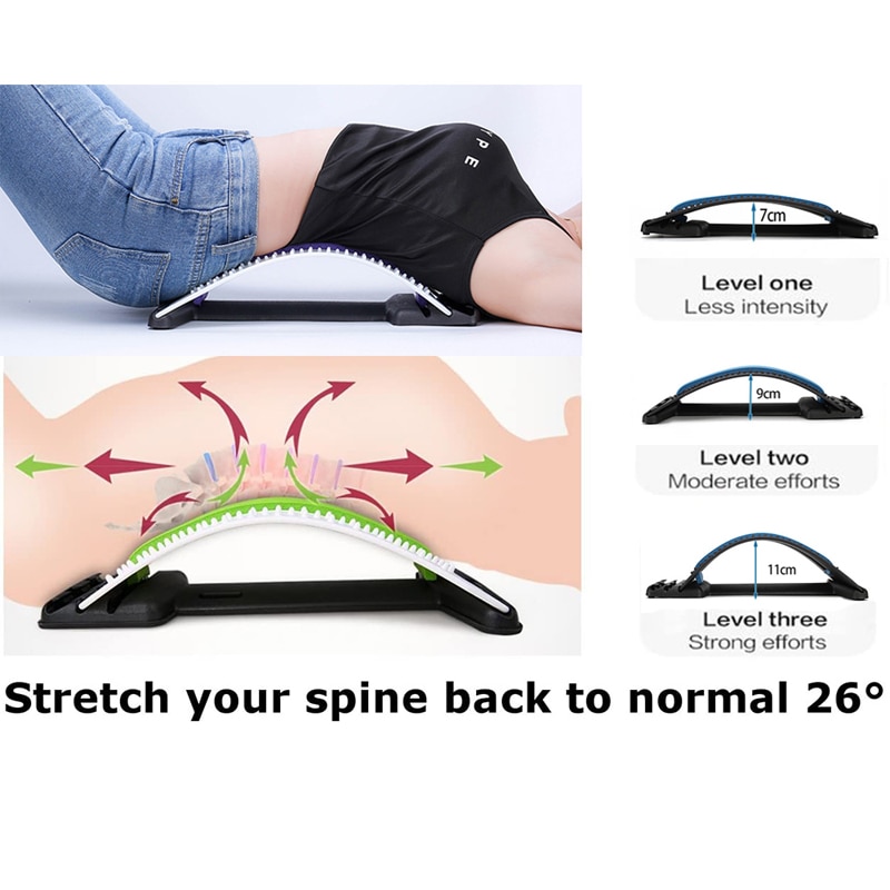Back Stretching Device and Massager Back Stretching Device and Massager